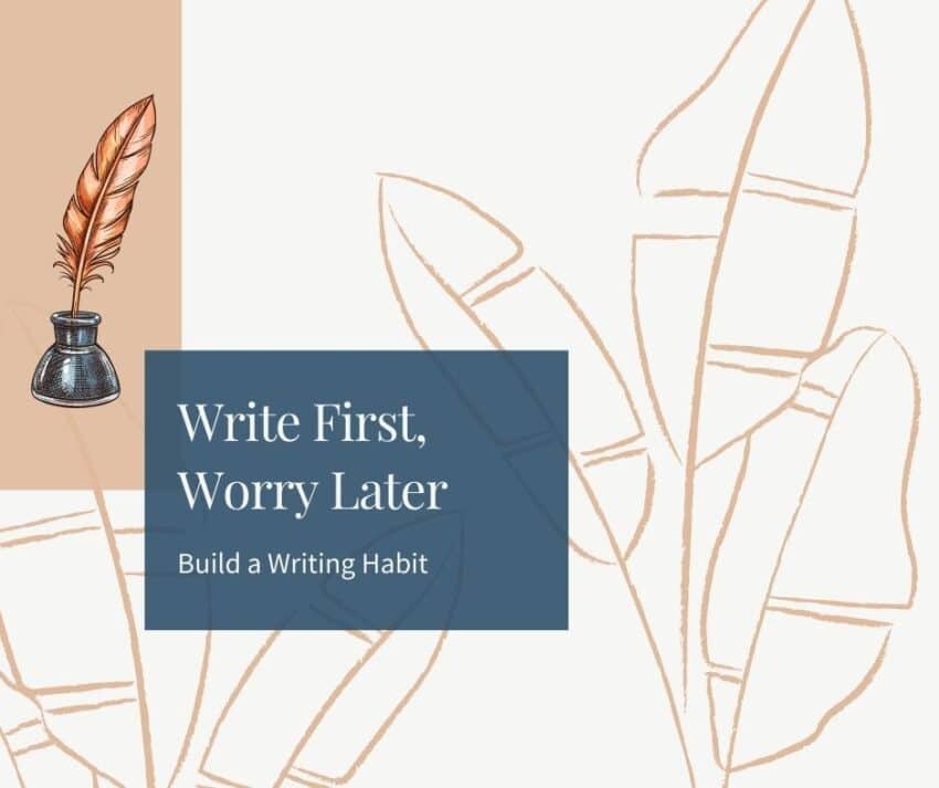 Write First, Worry Later about publishing graphics