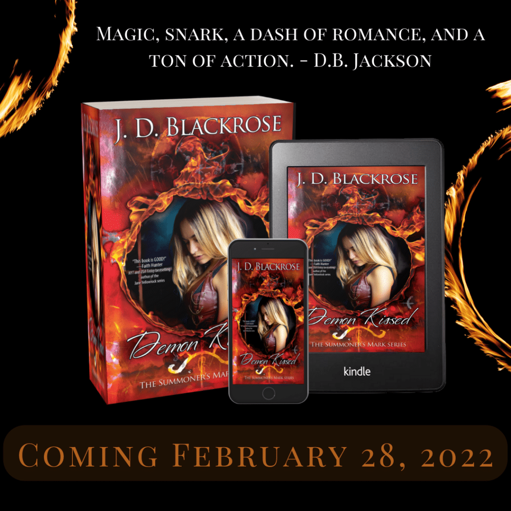 Demon Kissed comes out in ONE WEEK!