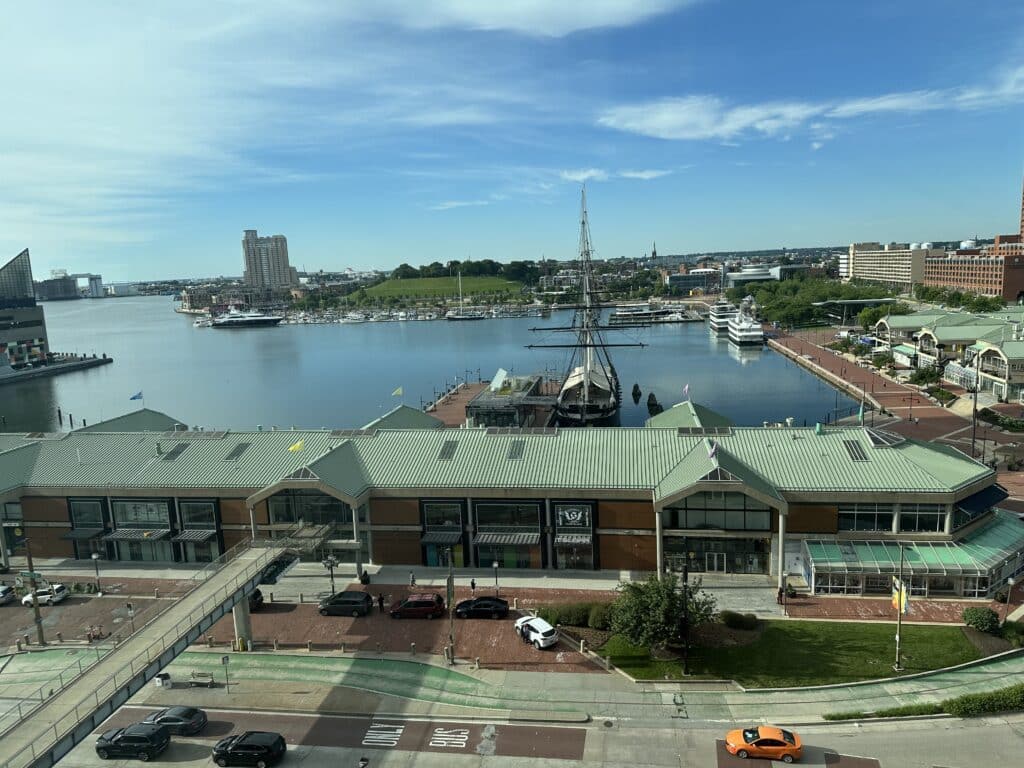 BaltiCon Recap: photo of Baltimore Harbor