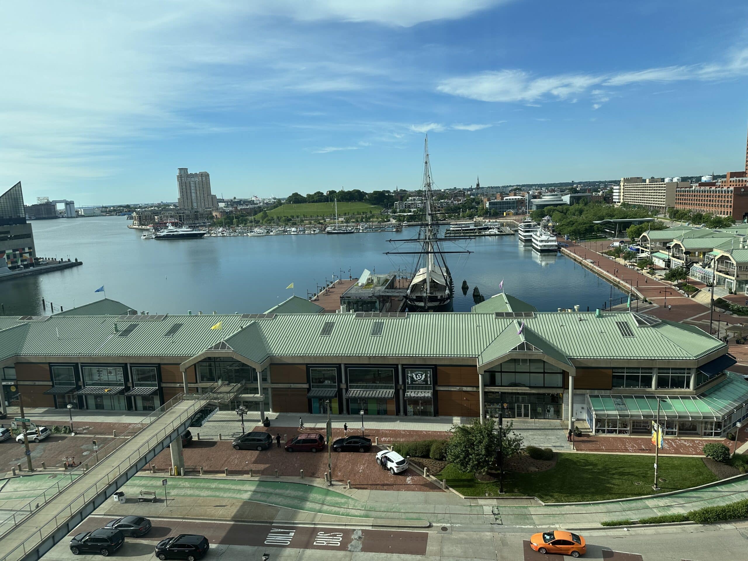 BaltiCon Recap: photo of Baltimore Harbor