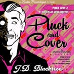 pink and black cover of Pluck & Cover audiobook